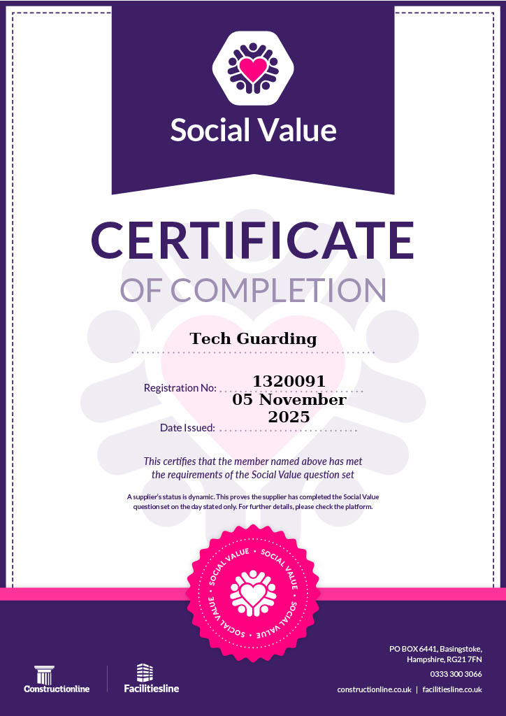 Social Value Certificate